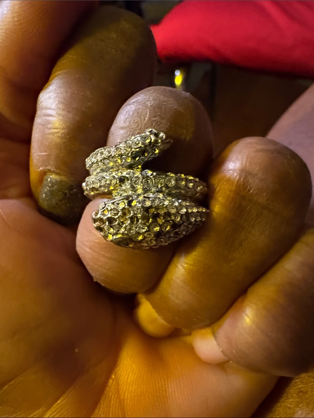 Snake size 7.5 ring